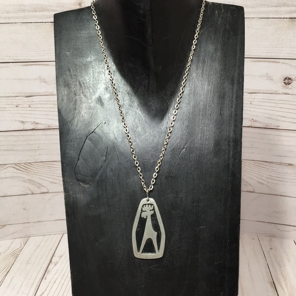 Modernist Pewter necklace TENN SWEDEN Else - Picture 5 of 12